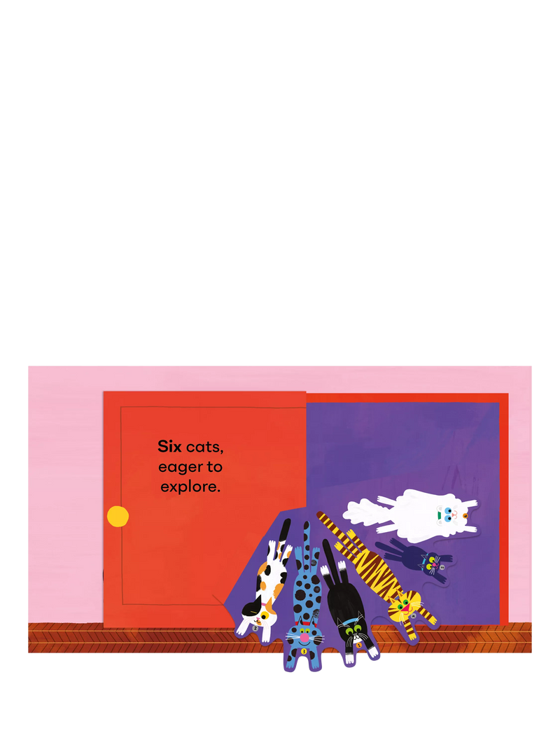 Nosy Crow One Cat Two Cats counting book hardback - British product