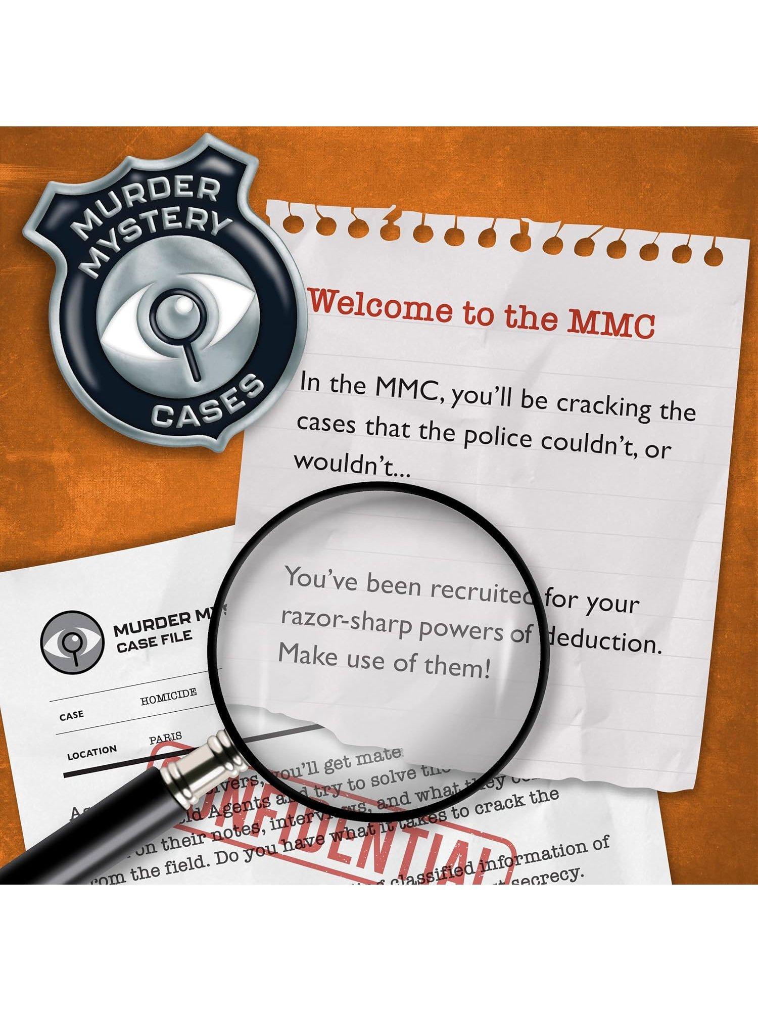 Lucky Egg Death At Area 51 escape room board game, UK version