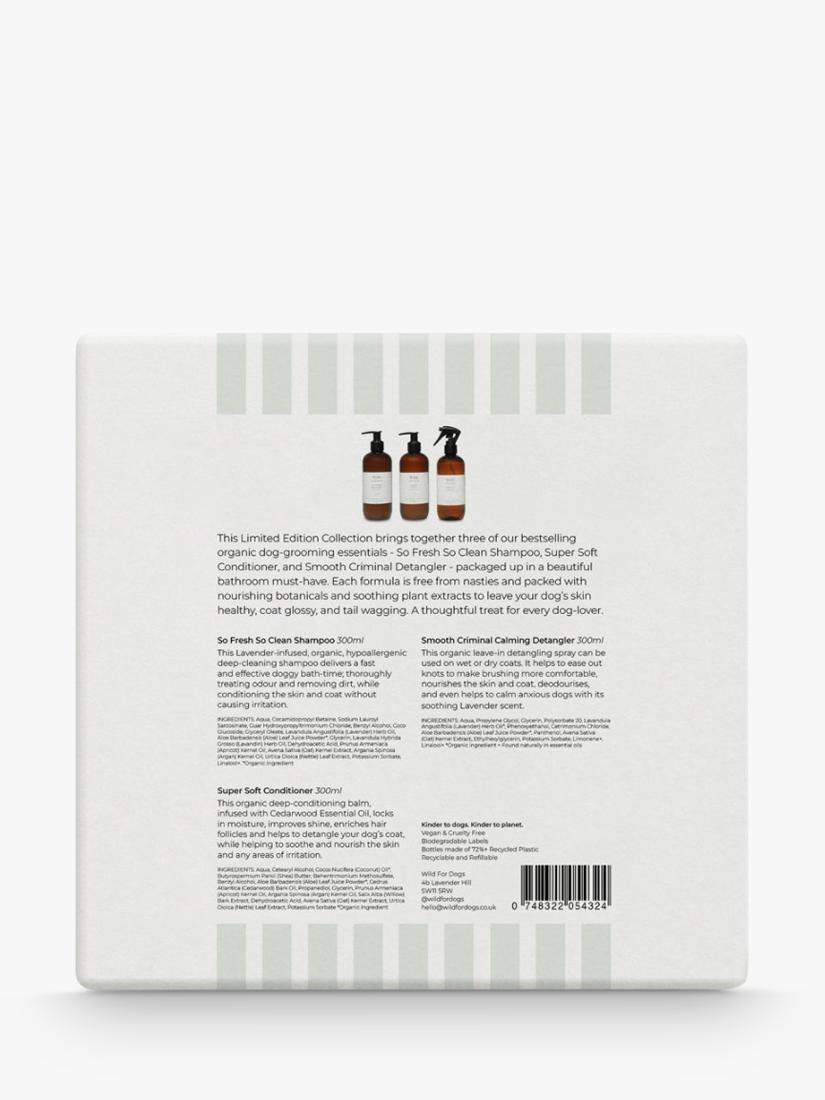 Wild For Dogs Happy Dog grooming kit (British brand)