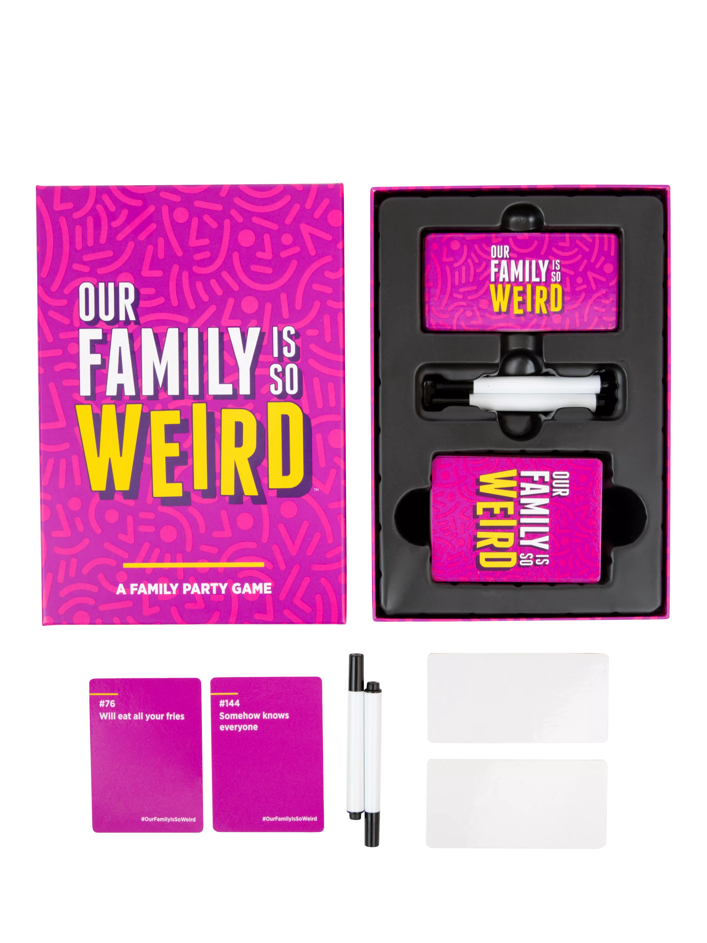 DSS Games Our Family Is So Weird party game - British product