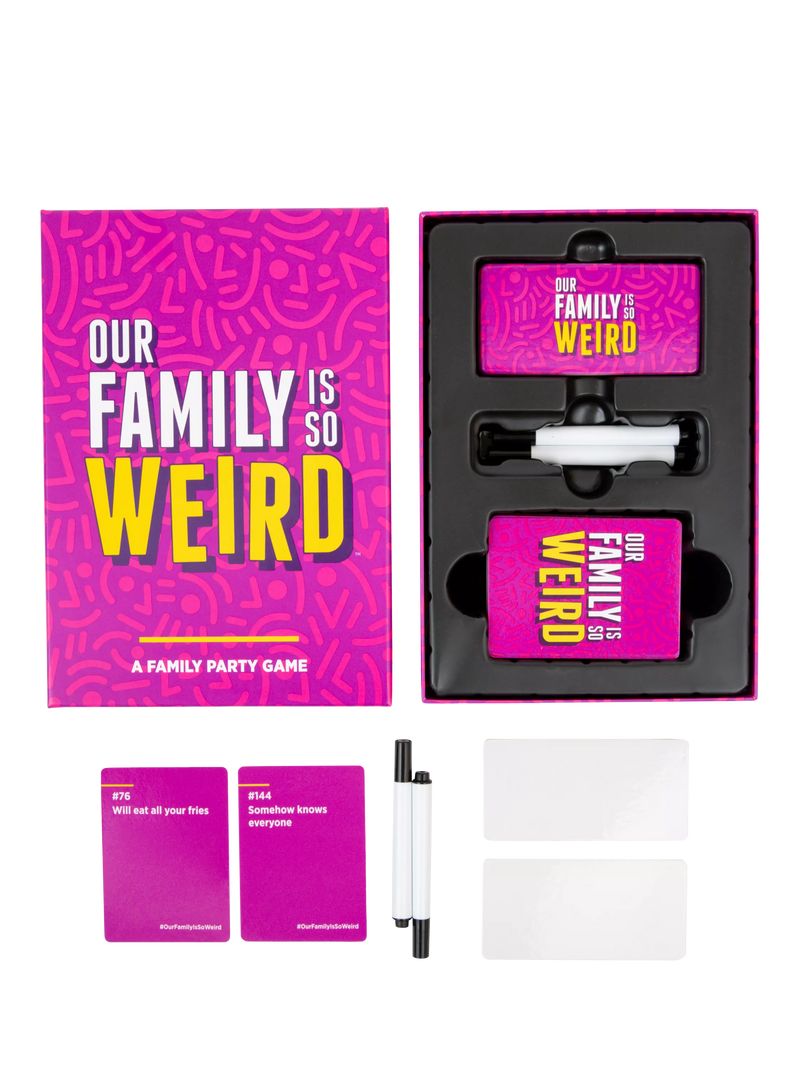 DSS Games Our Family Is So Weird party game - British product