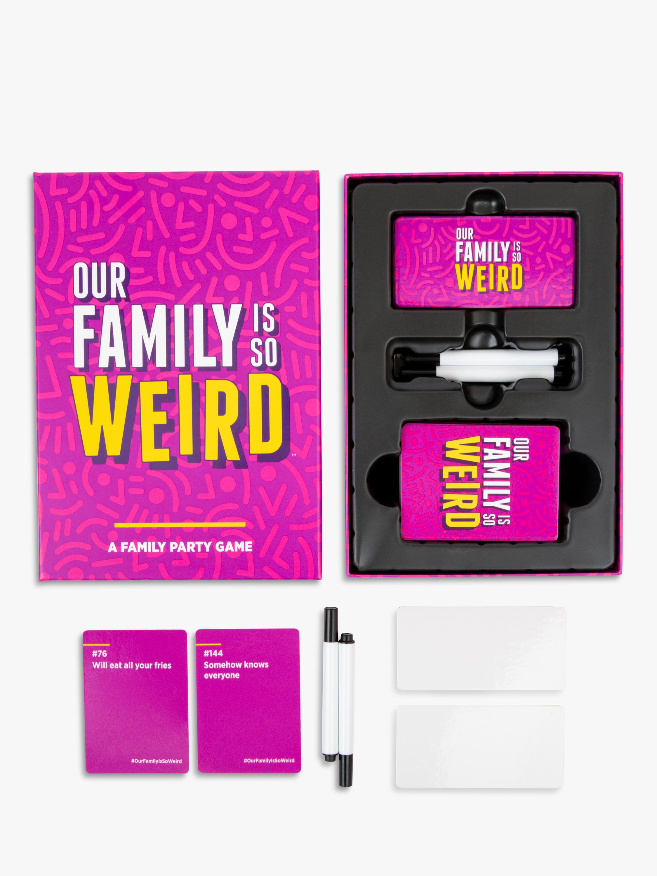 DSS Games Our Family Is So Weird party game - British product
