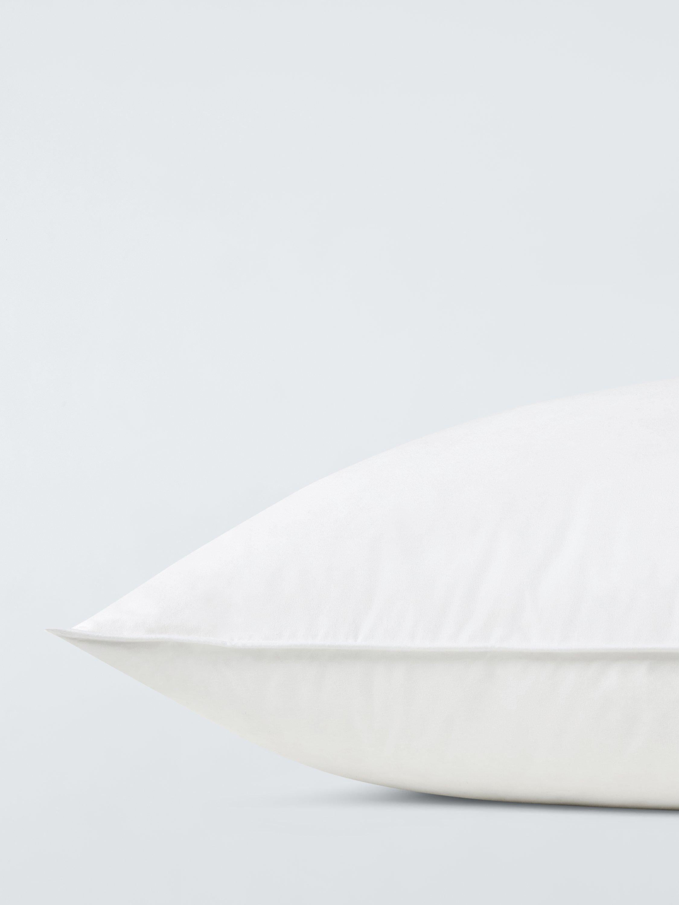 John Lewis medium goose down pillow pair, imported from the UK