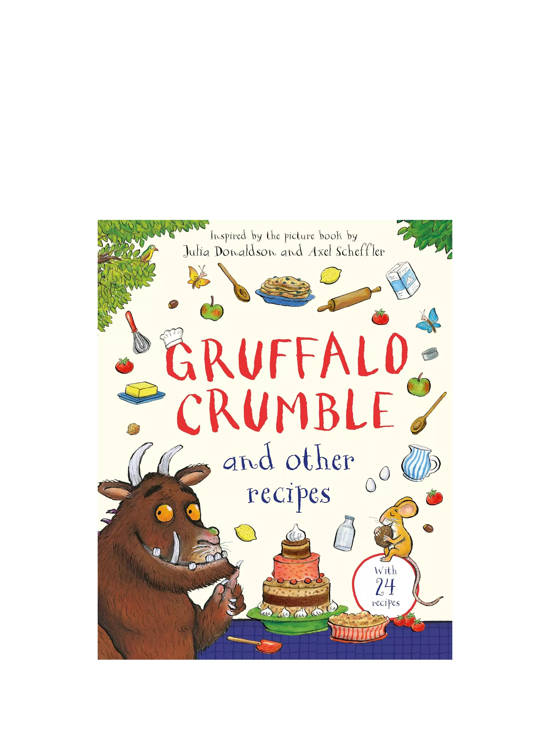 The Gruffalo Gruffalo Crumble recipe book hardback (British brand)