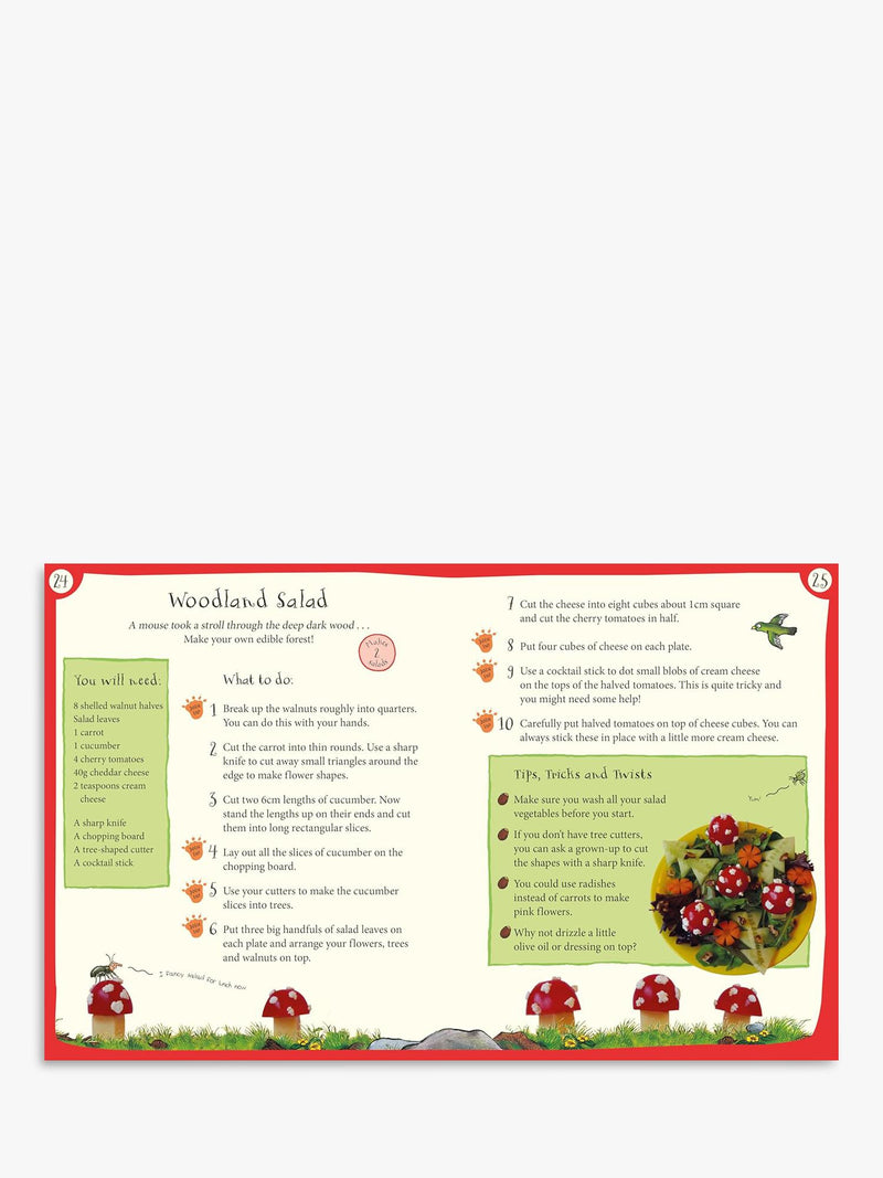 The Gruffalo Gruffalo Crumble recipe book hardback (British brand)
