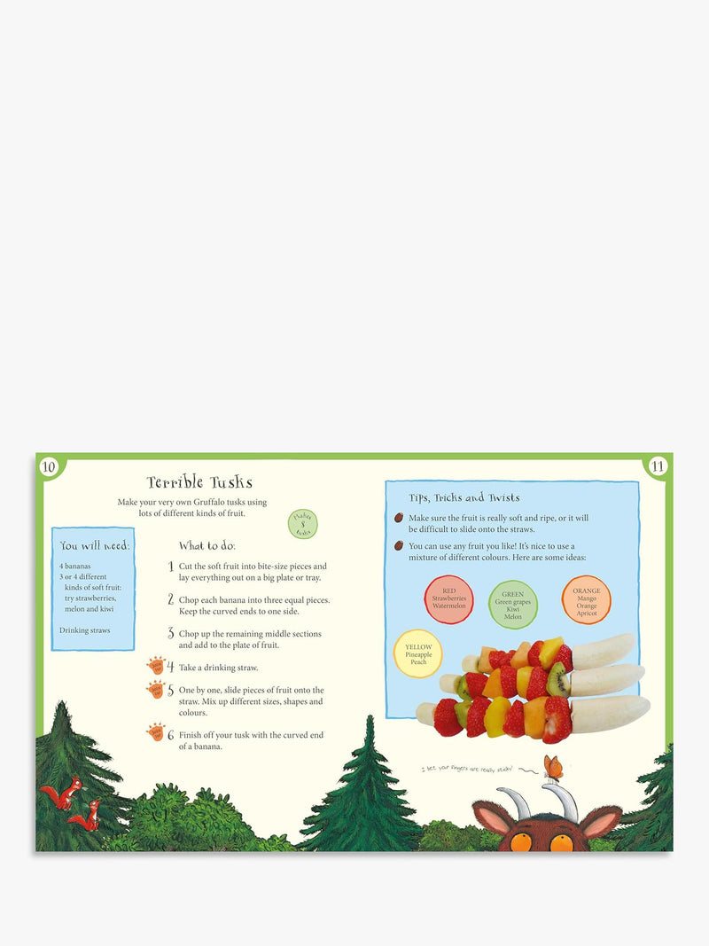 The Gruffalo Gruffalo Crumble recipe book hardback (British brand)