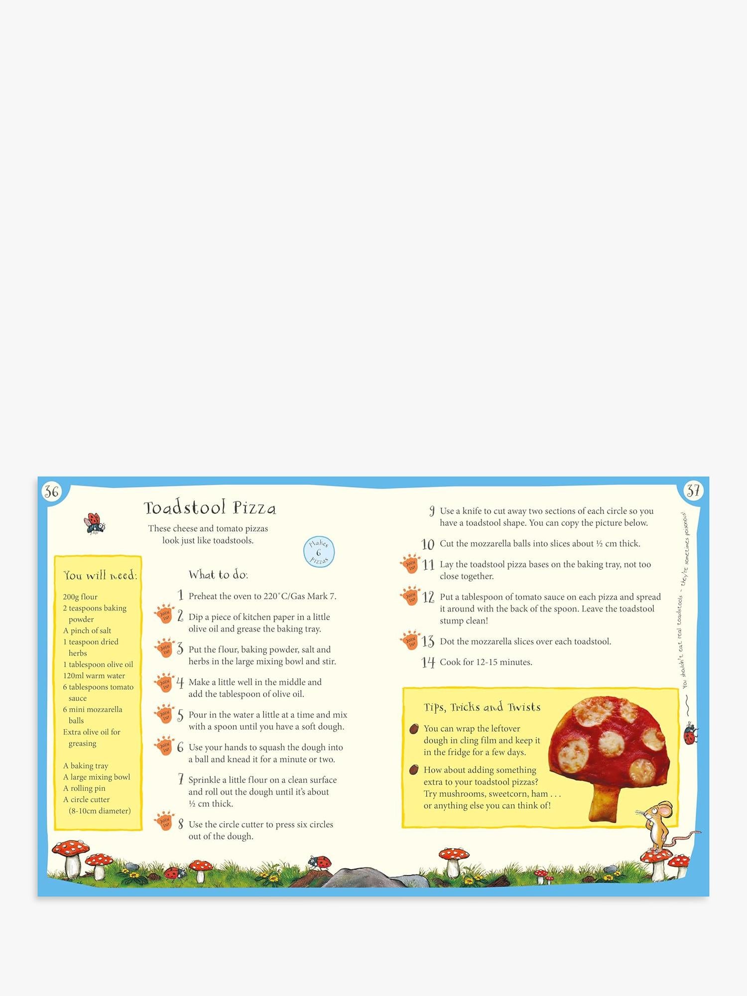The Gruffalo Gruffalo Crumble recipe book hardback (British brand)