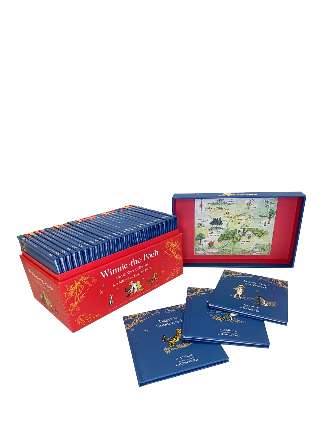 Winnie the Pooh classic story collection 30 books (British brand)