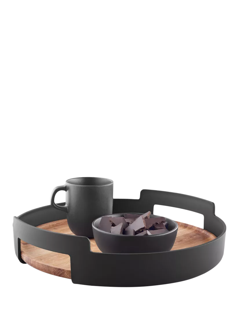 Eva Solo kitchen tray with bamboo base black natural, UK version