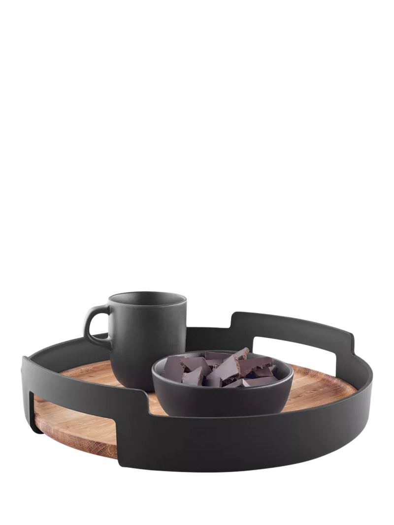 Eva Solo kitchen tray with bamboo base black natural, UK version