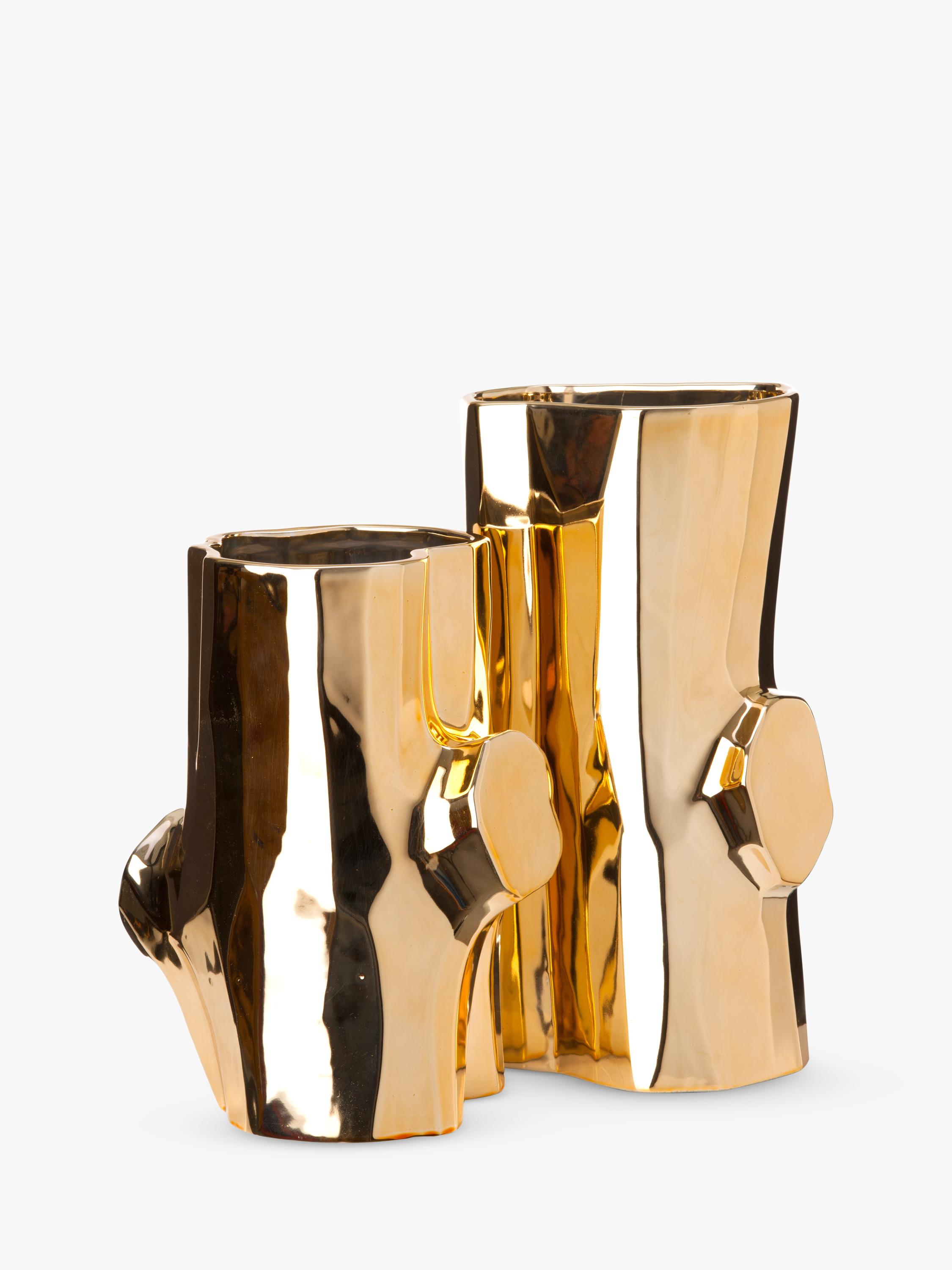 pols potten vase gold H21cm (British brand)