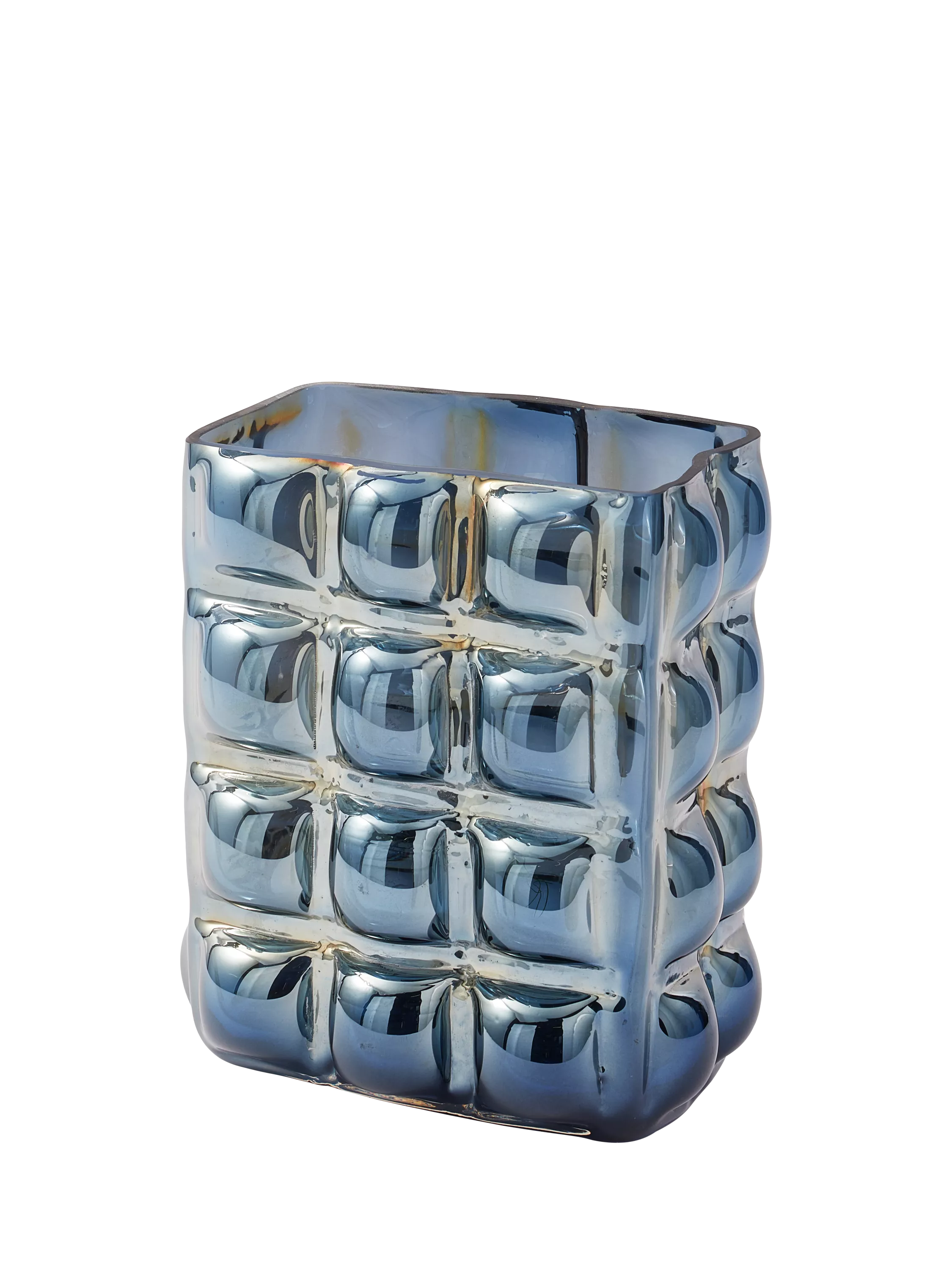 Pols Potten Bubble large glass vase blue (British brand)