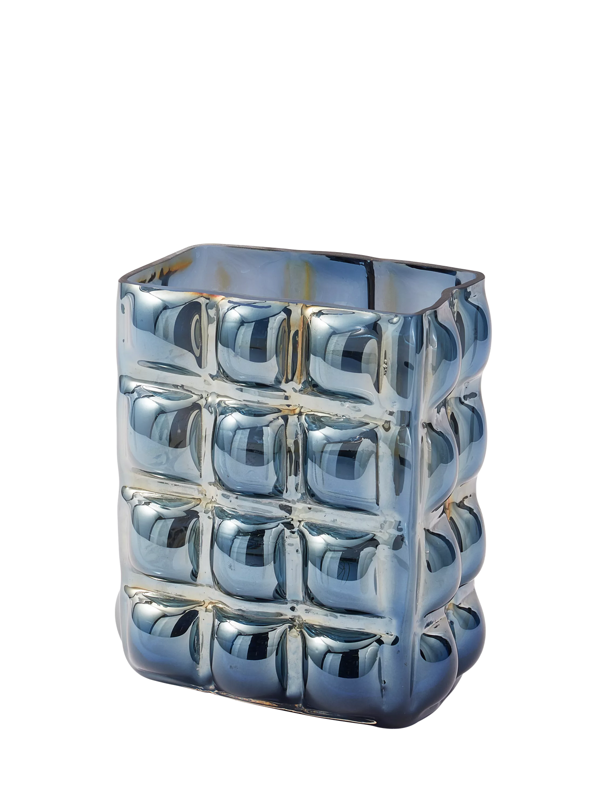Pols Potten Bubble large glass vase blue (British brand)