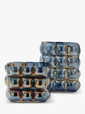 Pols Potten Bubble large glass vase blue (British brand)
