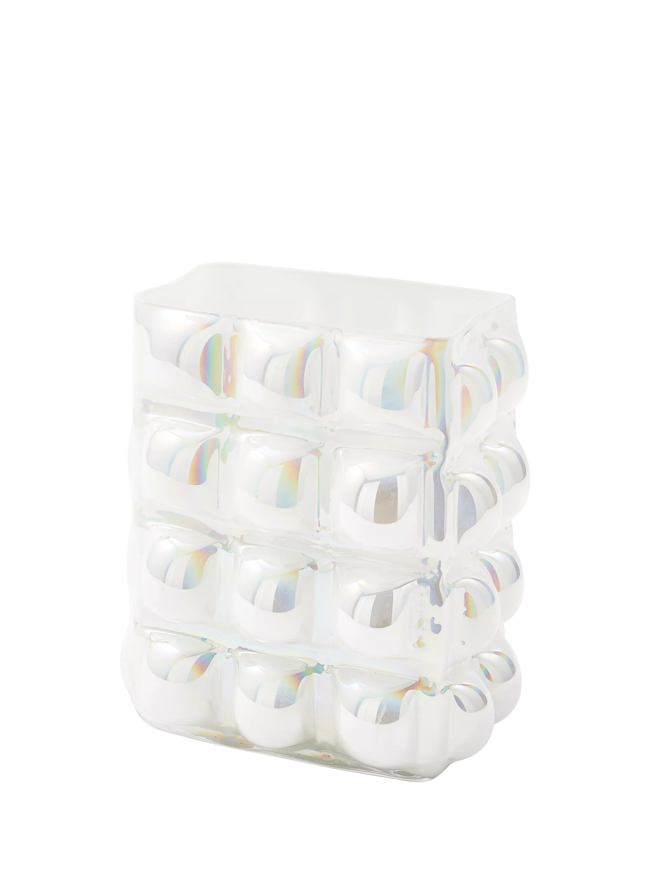 pols potten Bubble Large Glass Vase white, imported from the UK