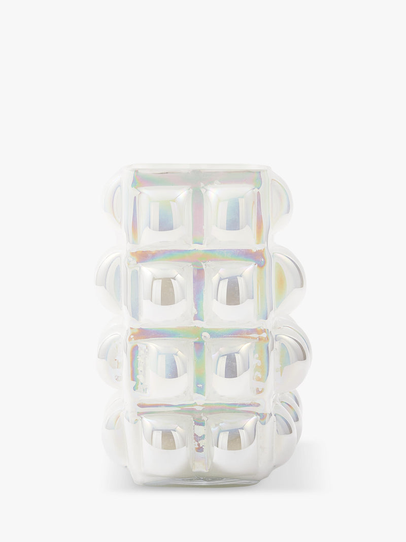 pols potten Bubble Large Glass Vase white, imported from the UK