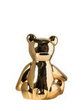 pols potten teddy moneybox gold, UK version