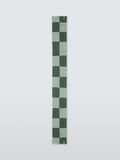 John Lewis recycled wool check scarf (British brand)