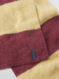 John Lewis recycled wool striped scarf (British brand)