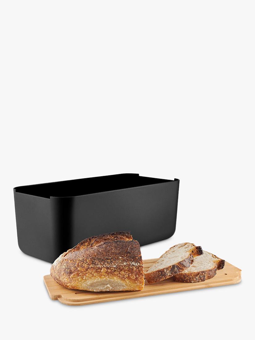 Eva Solo bamboo lid bread bin black, UK version