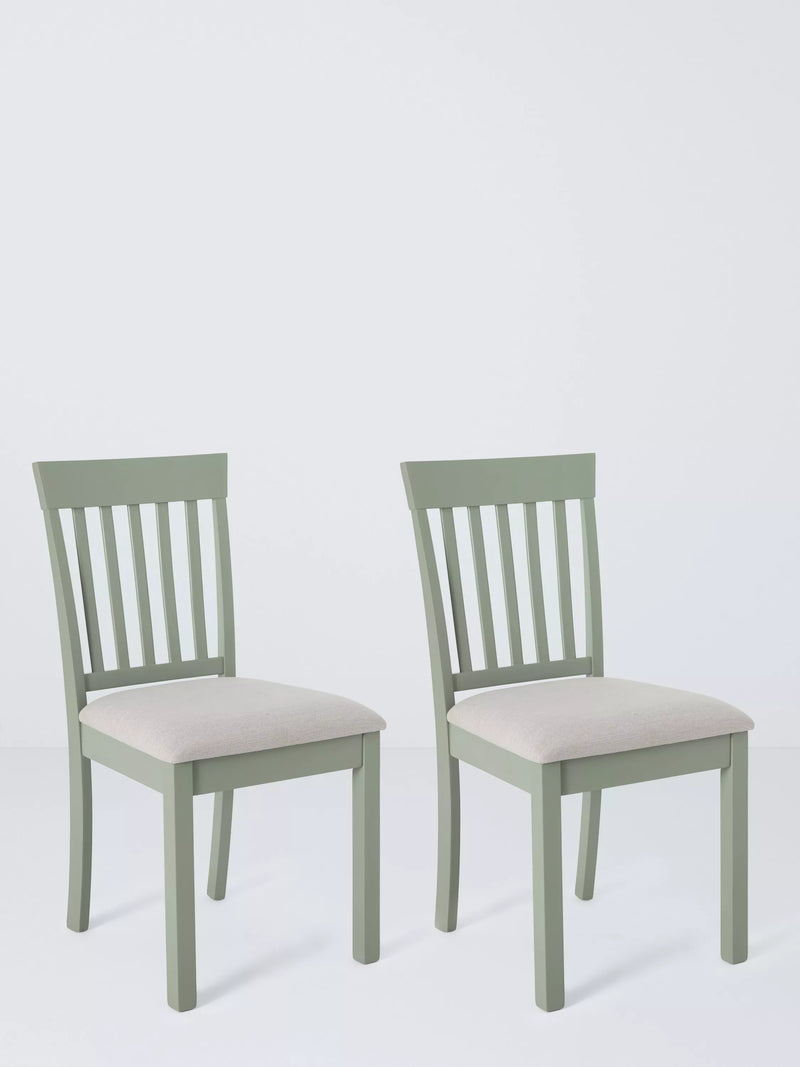 Ensemble de 2 chaises de salle à manger à lattes John Lewis Wilton (marque britannique)