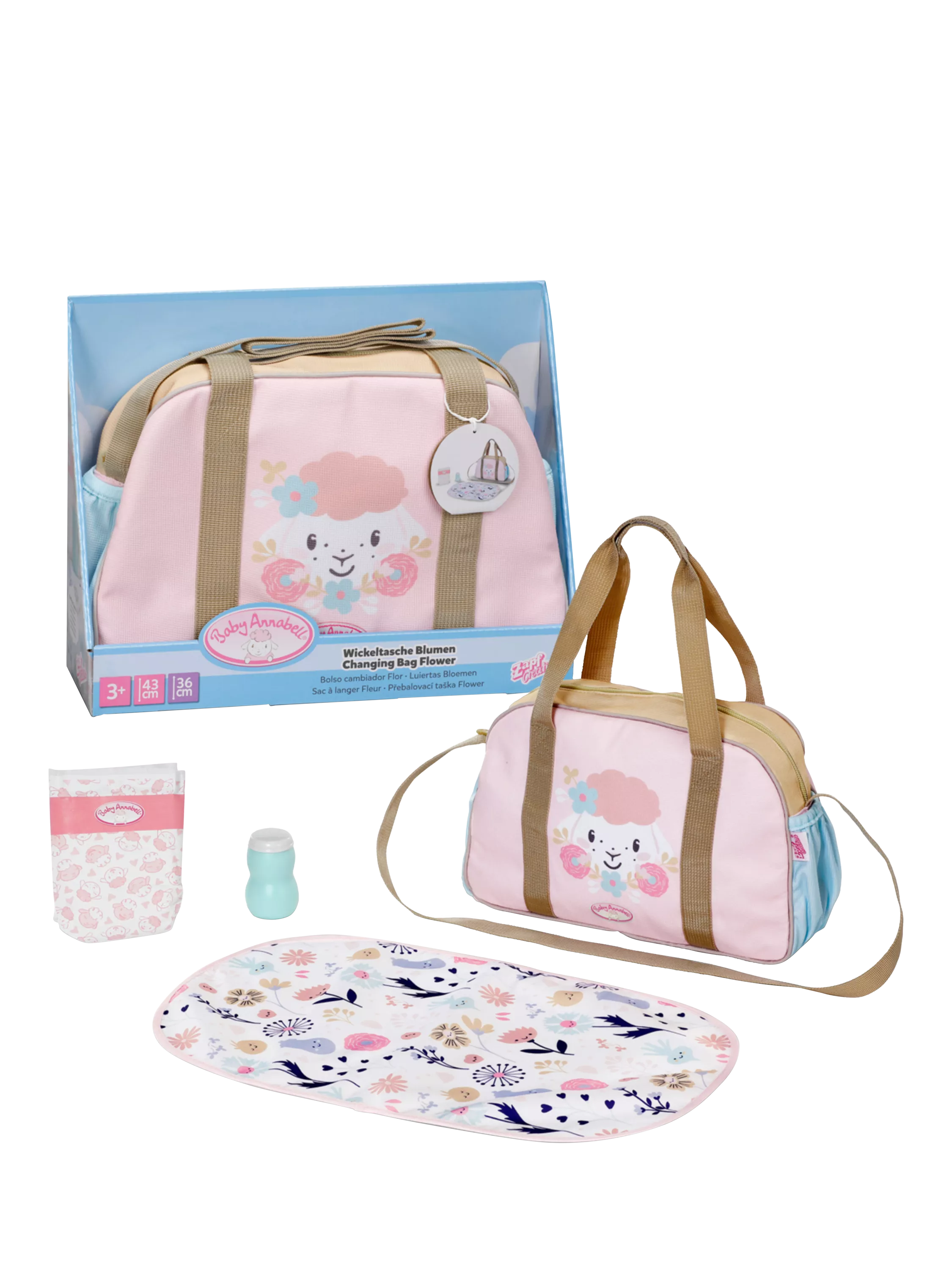 Baby Annabell doll changing bag - British product