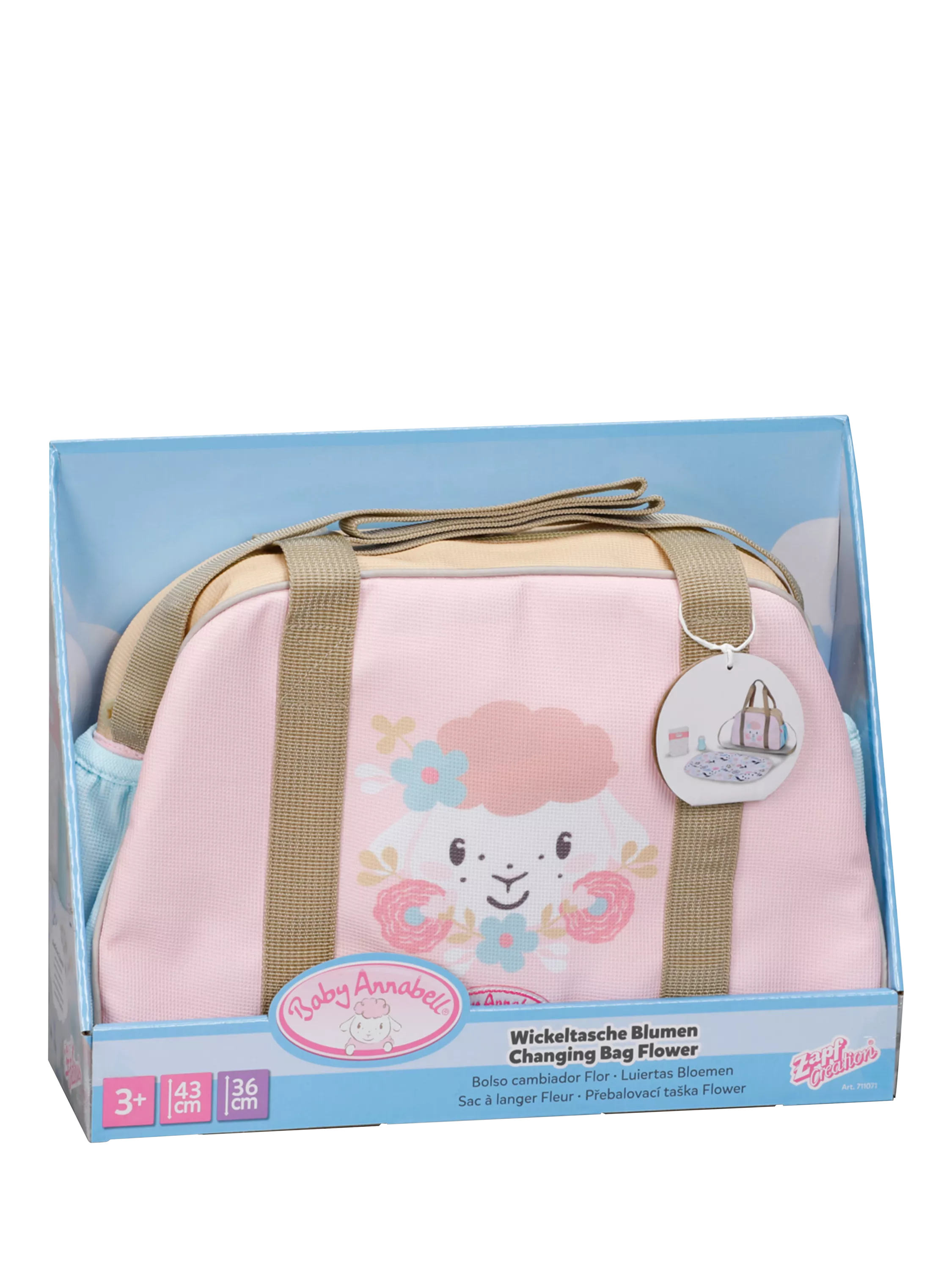 Baby Annabell doll changing bag - British product