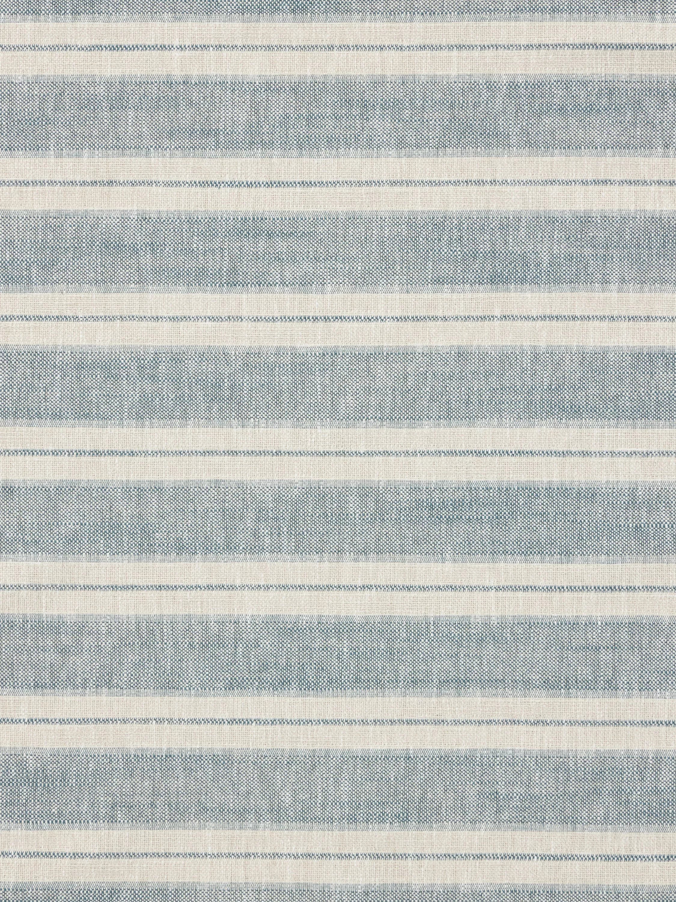 John Lewis Whitby Stripe furnishing fabric Bluestone, UK version