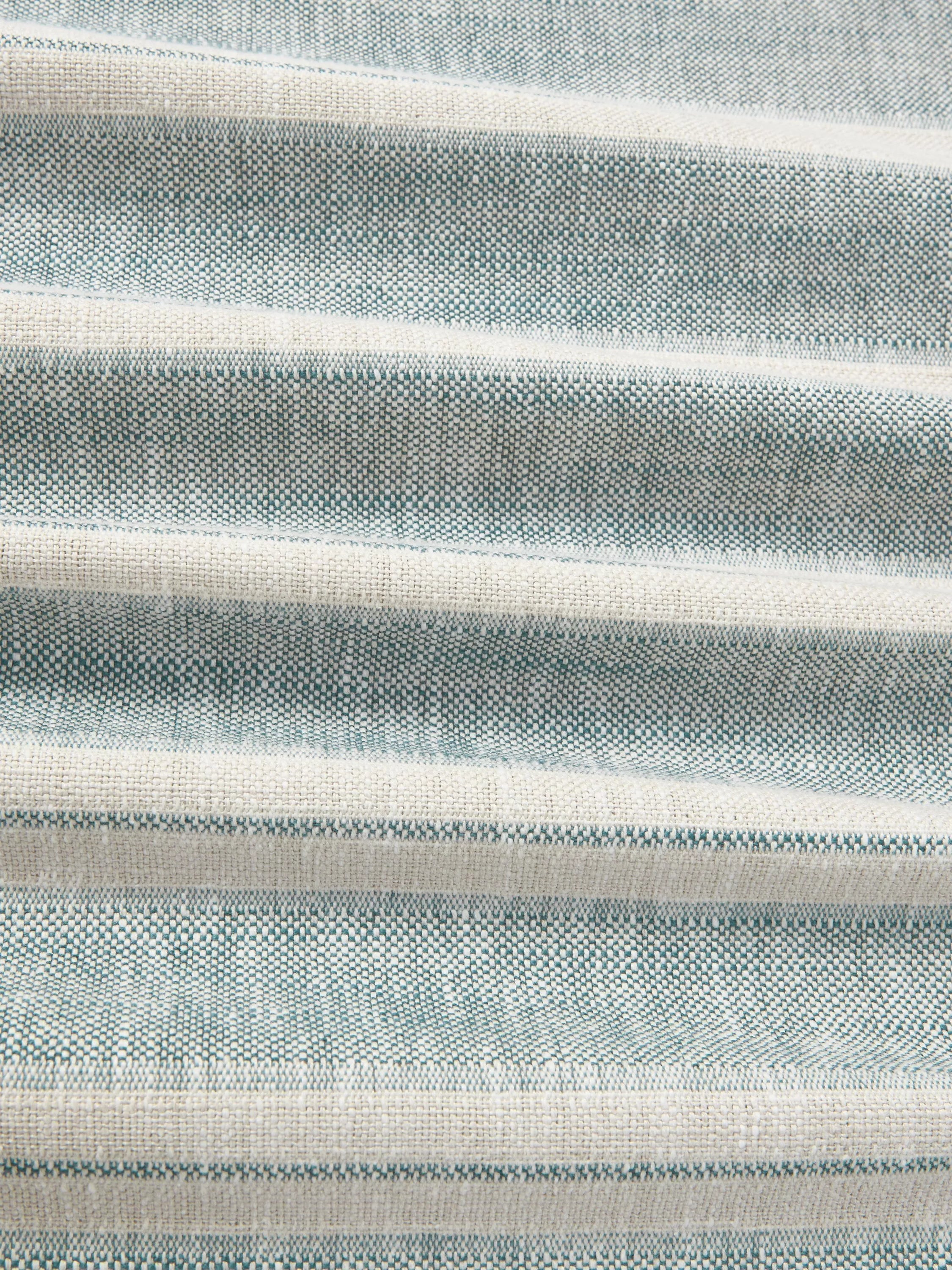 John Lewis Whitby Stripe furnishing fabric Bluestone, UK version