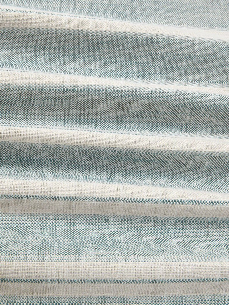 John Lewis Whitby Stripe furnishing fabric Bluestone, UK version