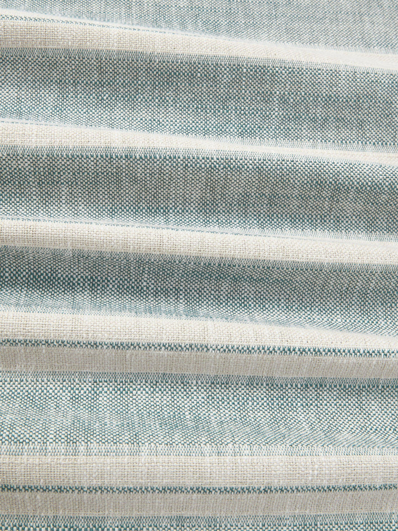 John Lewis Whitby Stripe furnishing fabric Bluestone, UK version