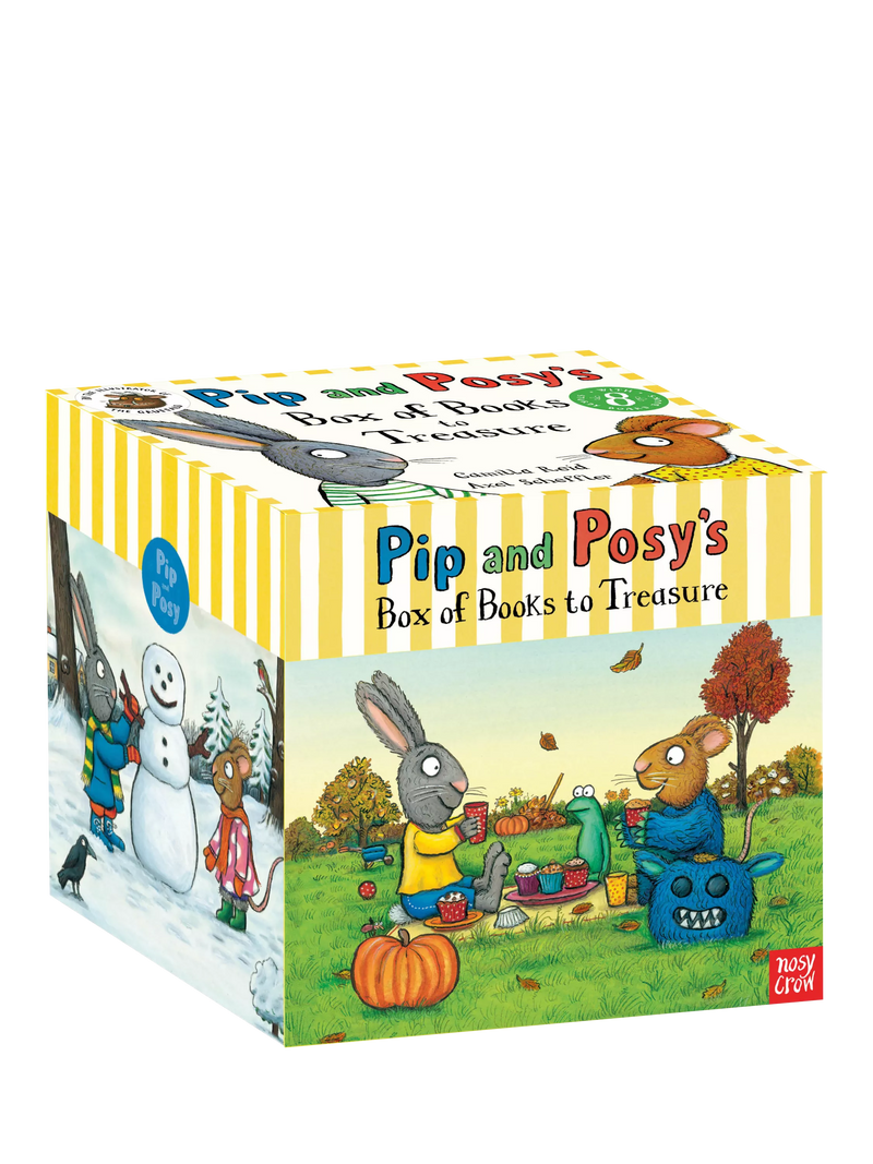 Nosy Crow Pip and Posy 8-book gift set (British brand)