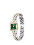 HUGO BOSS Mae Petite green dial bi-colour watch - British product