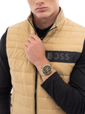 HUGO BOSS Here chronograph watch bi-colour bracelet, imported from the UK