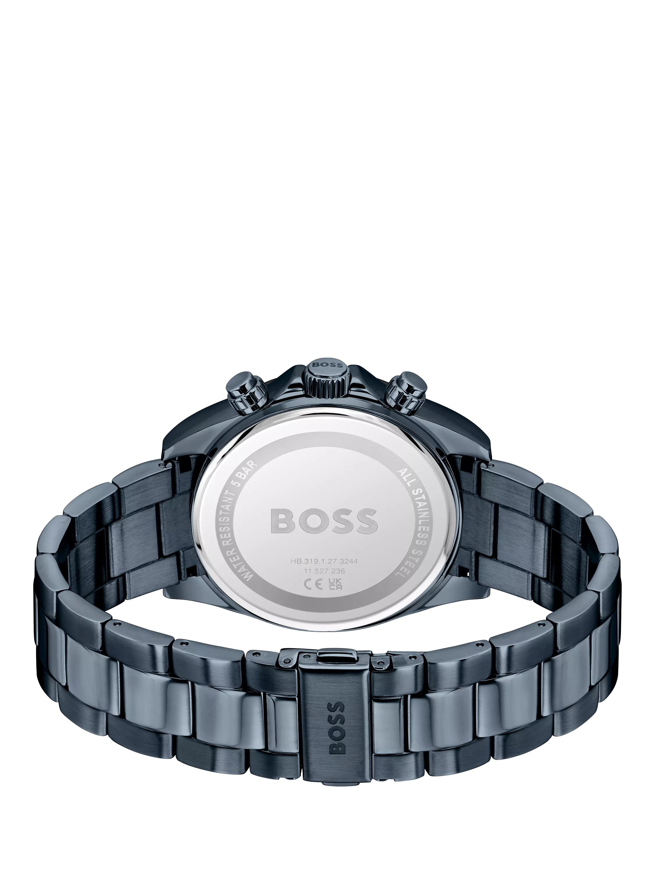 HUGO BOSS Hero Chronograph blue dial watch - British product