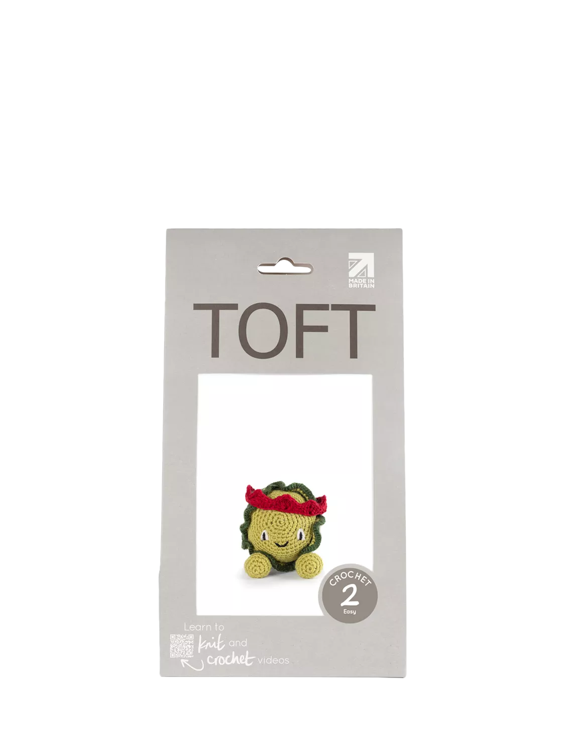 TOFT crochet kit for Brussels sprout, UK version