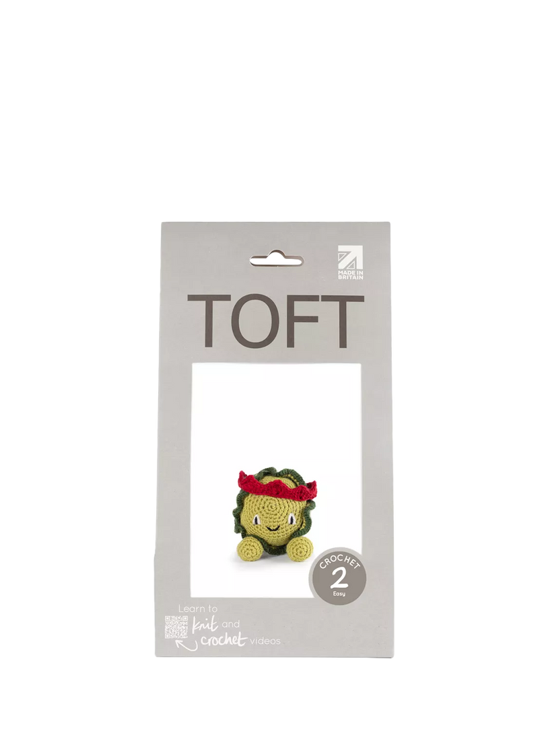 TOFT crochet kit for Brussels sprout, UK version