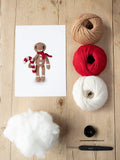 TOFT beginner gingerbread man crochet kit (British brand)