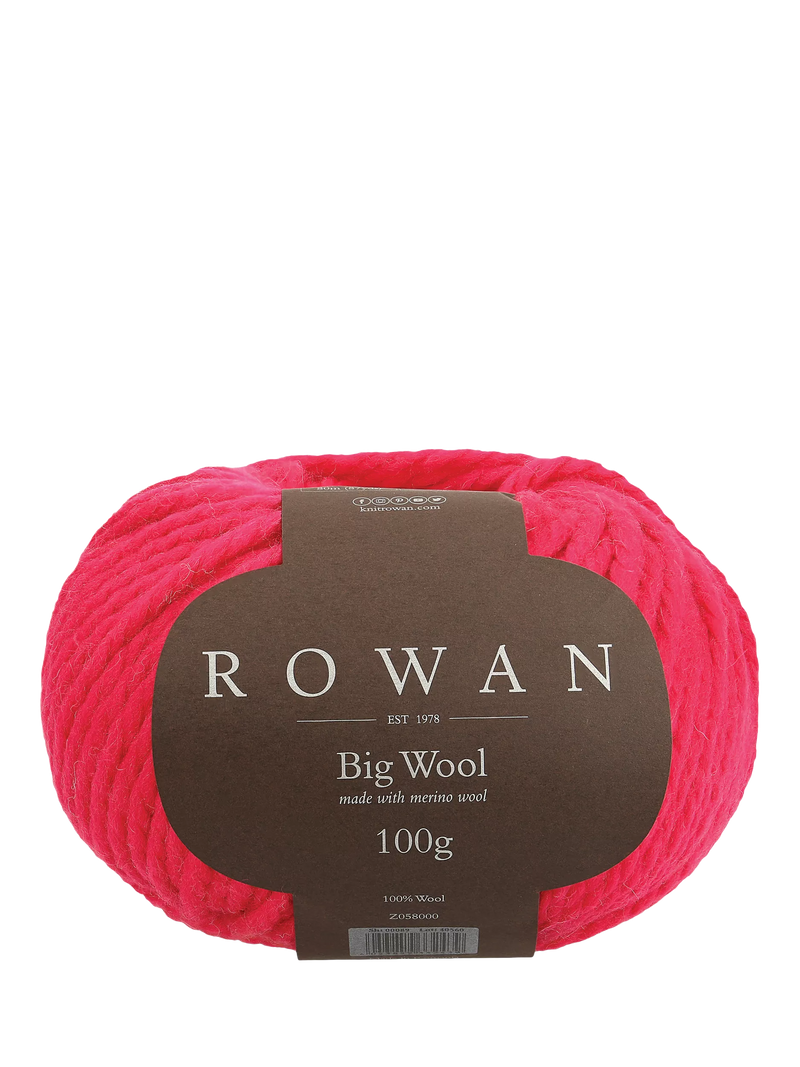 Rowan Big Wool super chunky merino yarn 100g, UK version