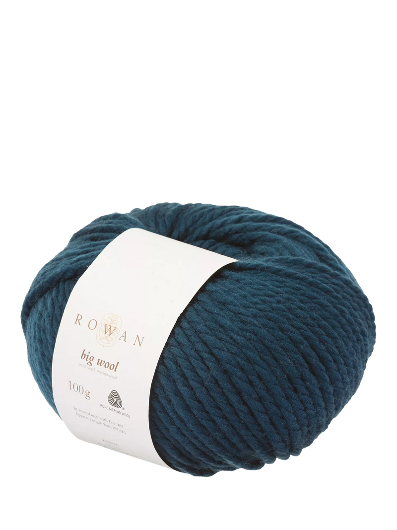 Rowan Big Wool Super Chunky Merino Yarn, 100g