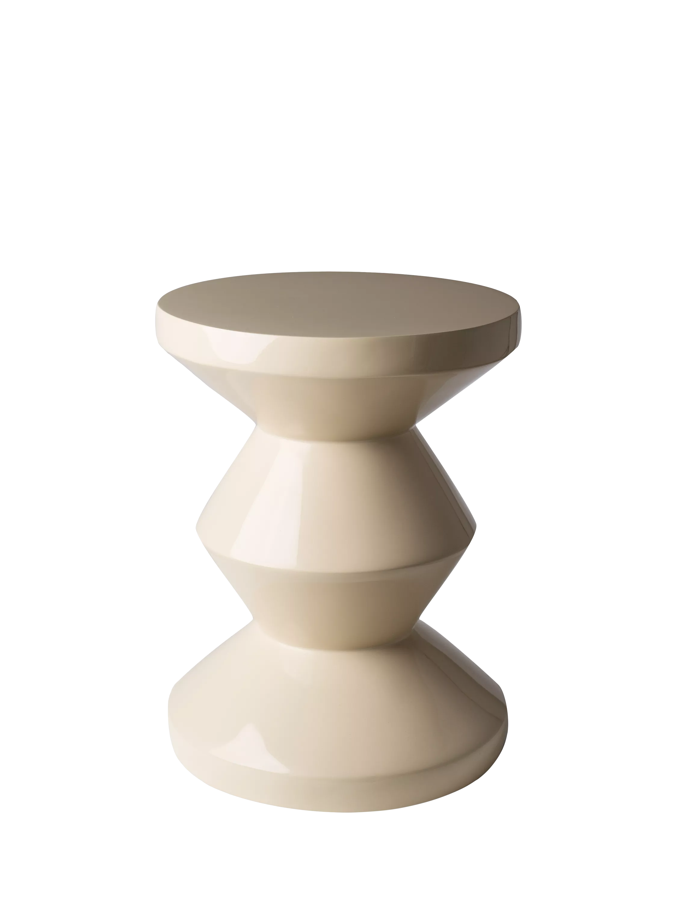 pols potten Zig Zag stool beige designer piece, imported from the UK