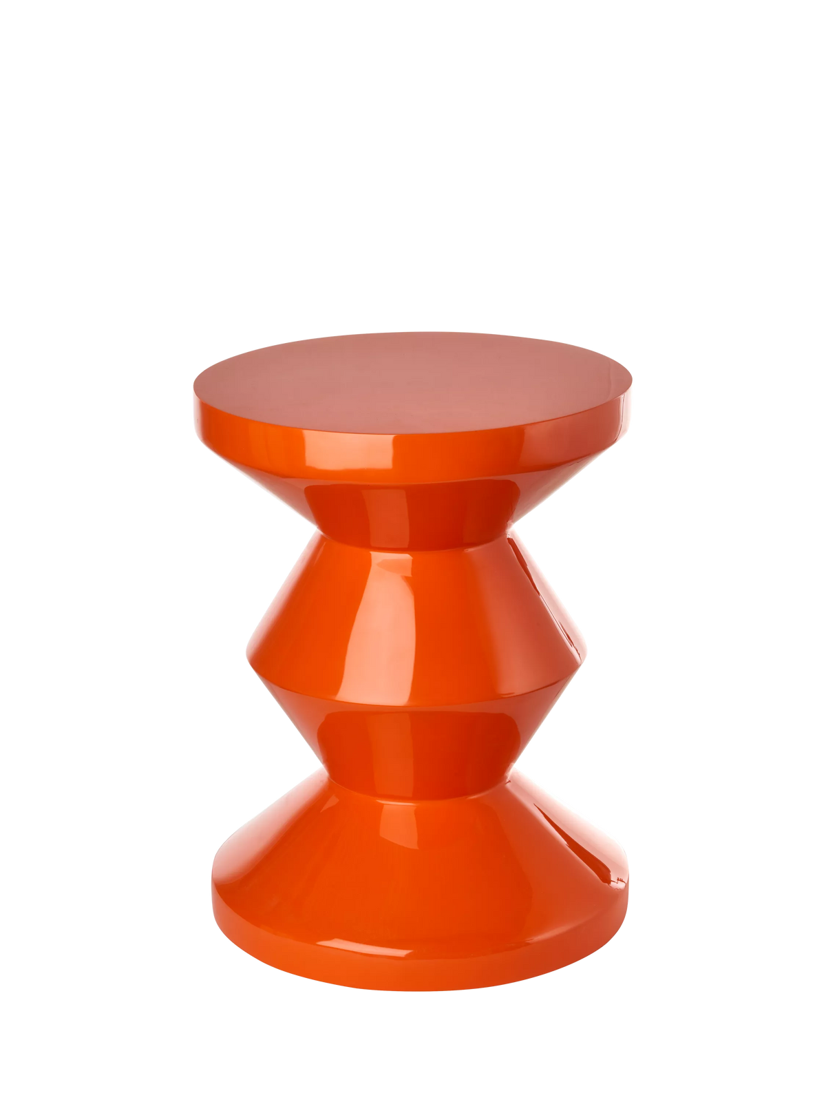 pols potten Zig Zag stool in orange (British brand)