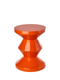 pols potten Zig Zag stool in orange (British brand)