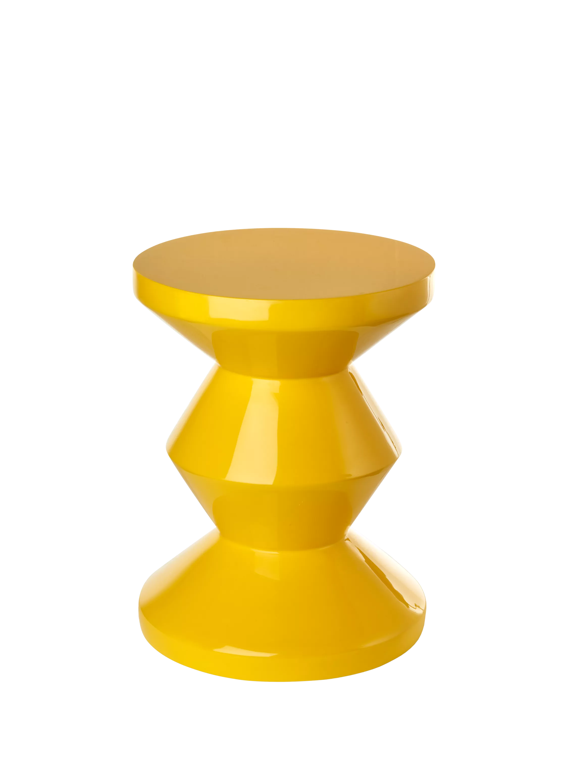pols potten Zig Zag stool yellow glossy finish, UK version