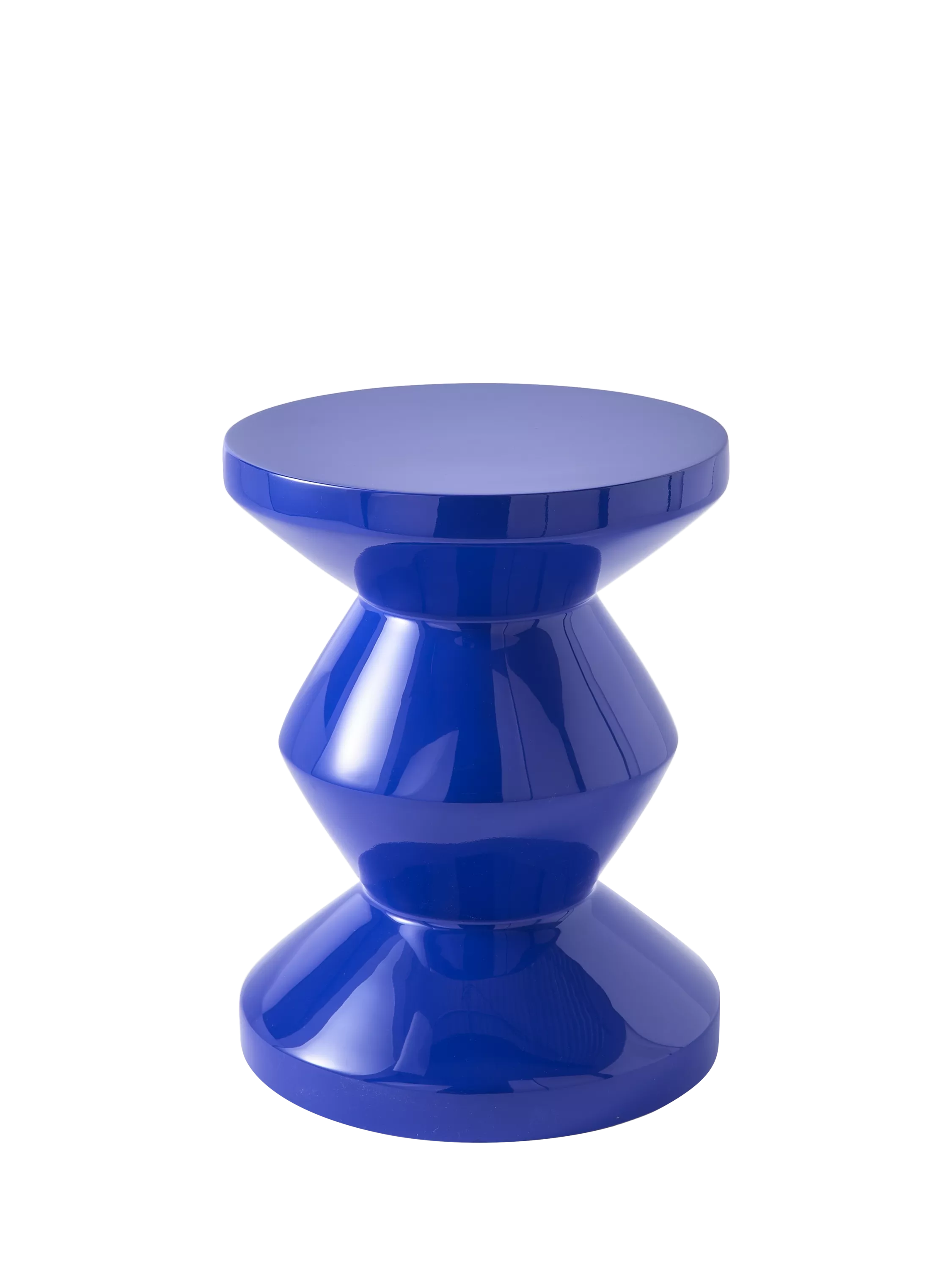 pols potten Zig Zag Stool in blue - British product
