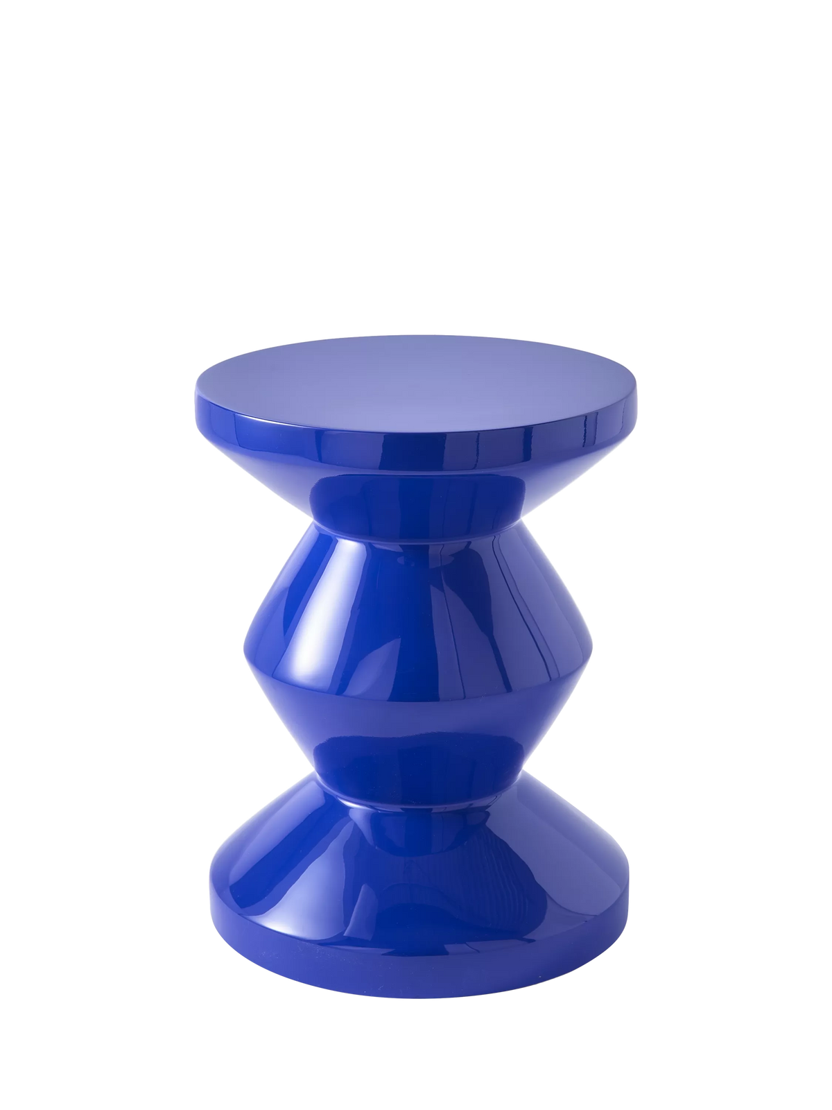 pols potten Zig Zag Stool in blue - British product