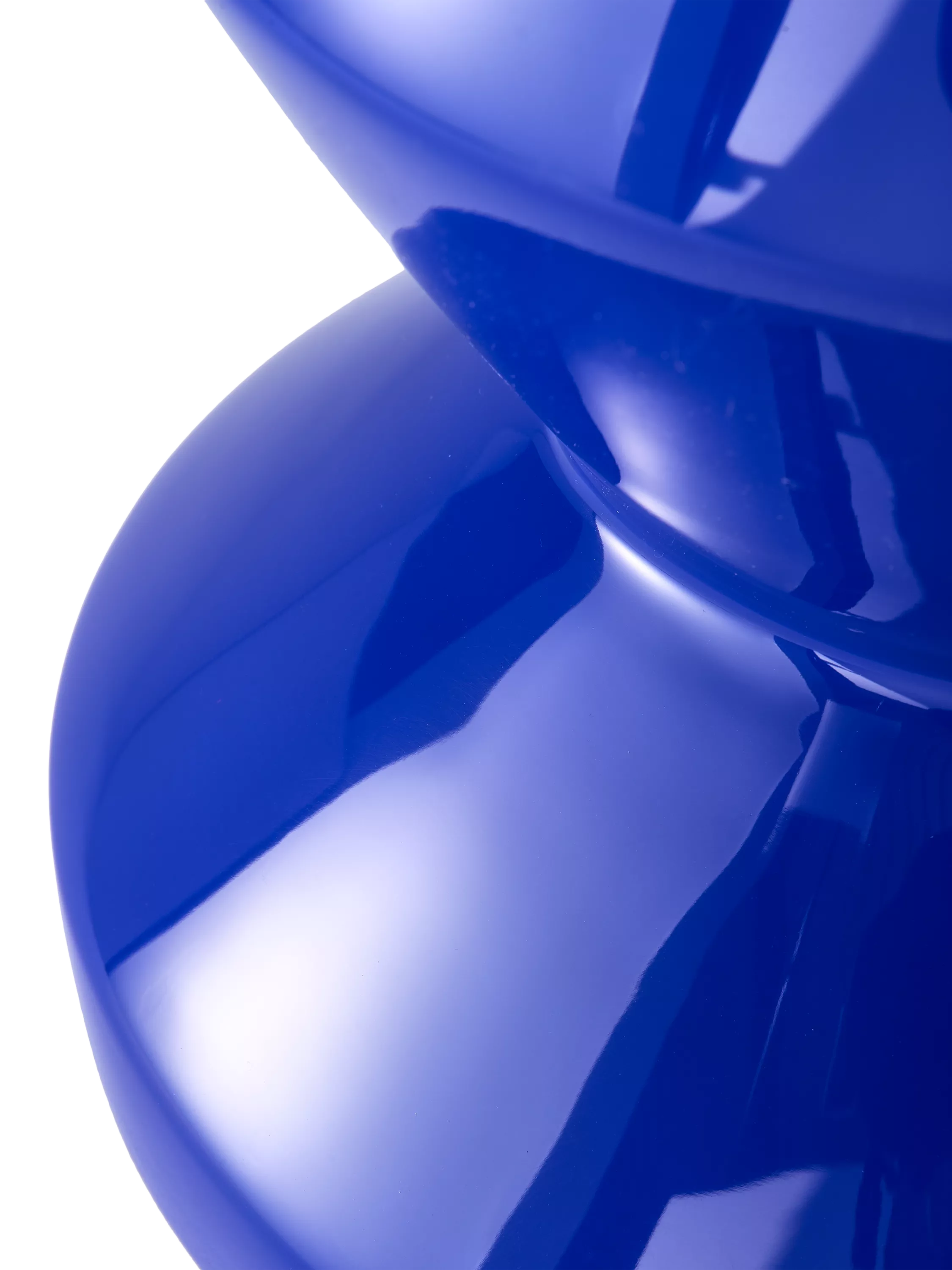 pols potten Zig Zag Stool in blue - British product