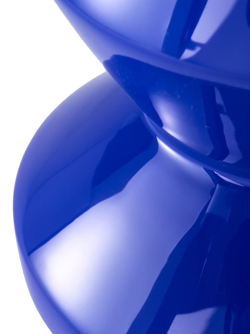 pols potten Zig Zag Stool in blue - British product