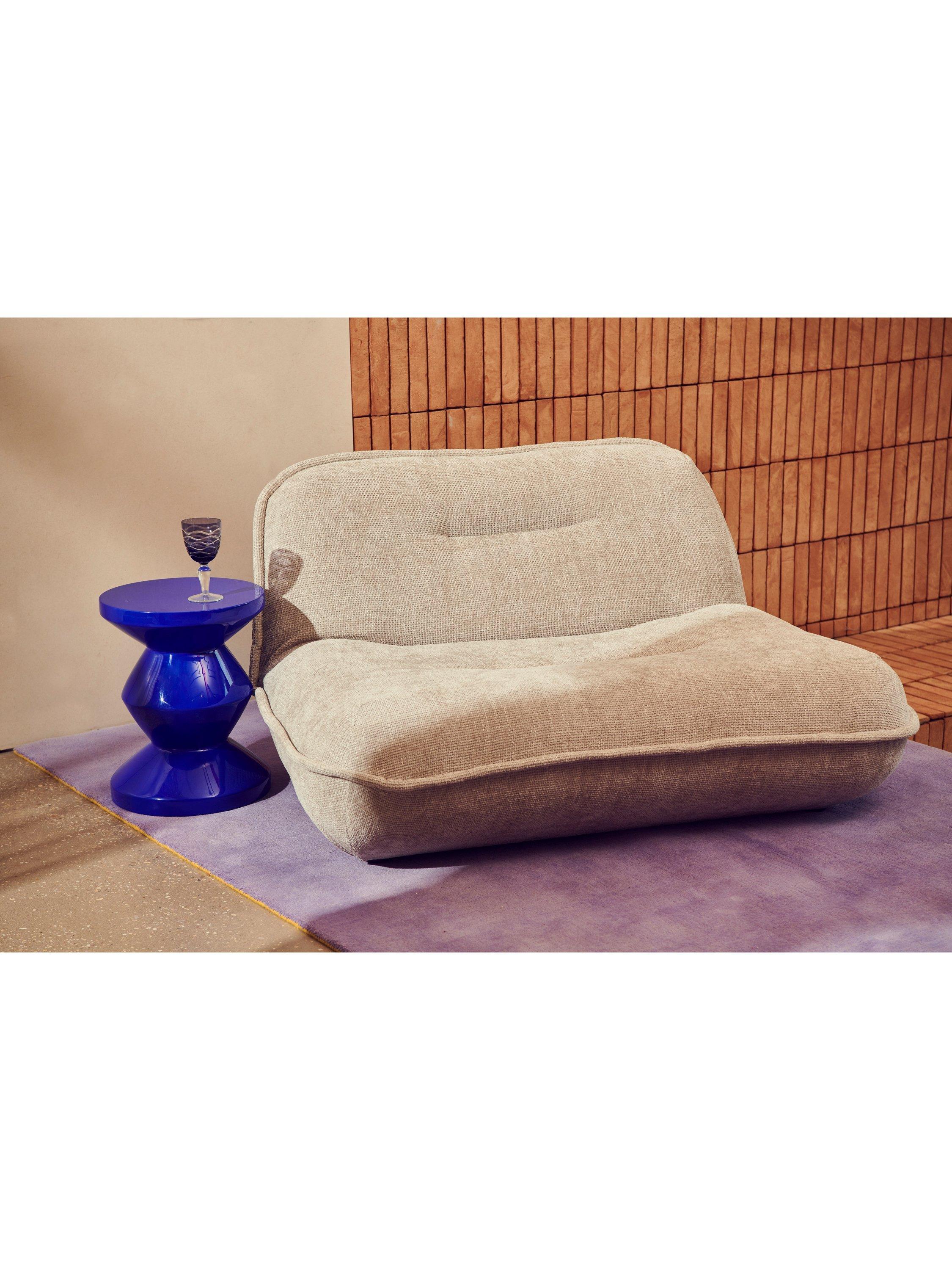 pols potten Zig Zag Stool in blue - British product
