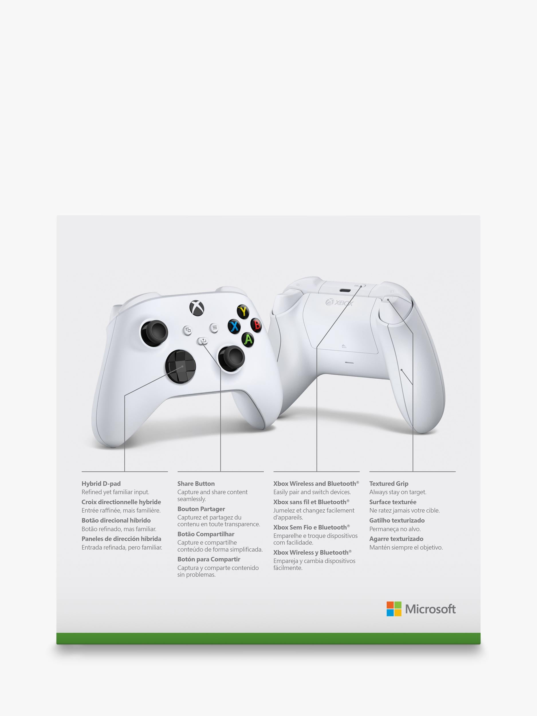 Microsoft Xbox Wireless Controller Merlin White, UK version